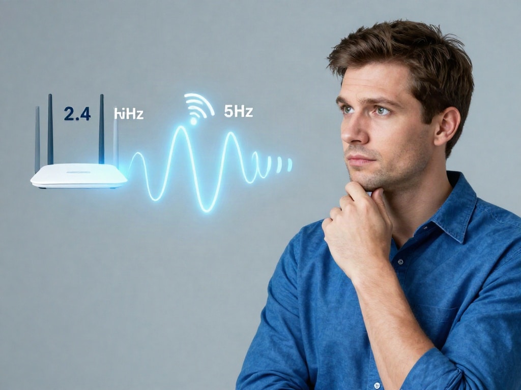 2,4 oder 5 GHz WLAN