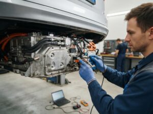 E Auto Batterie Gesundheit