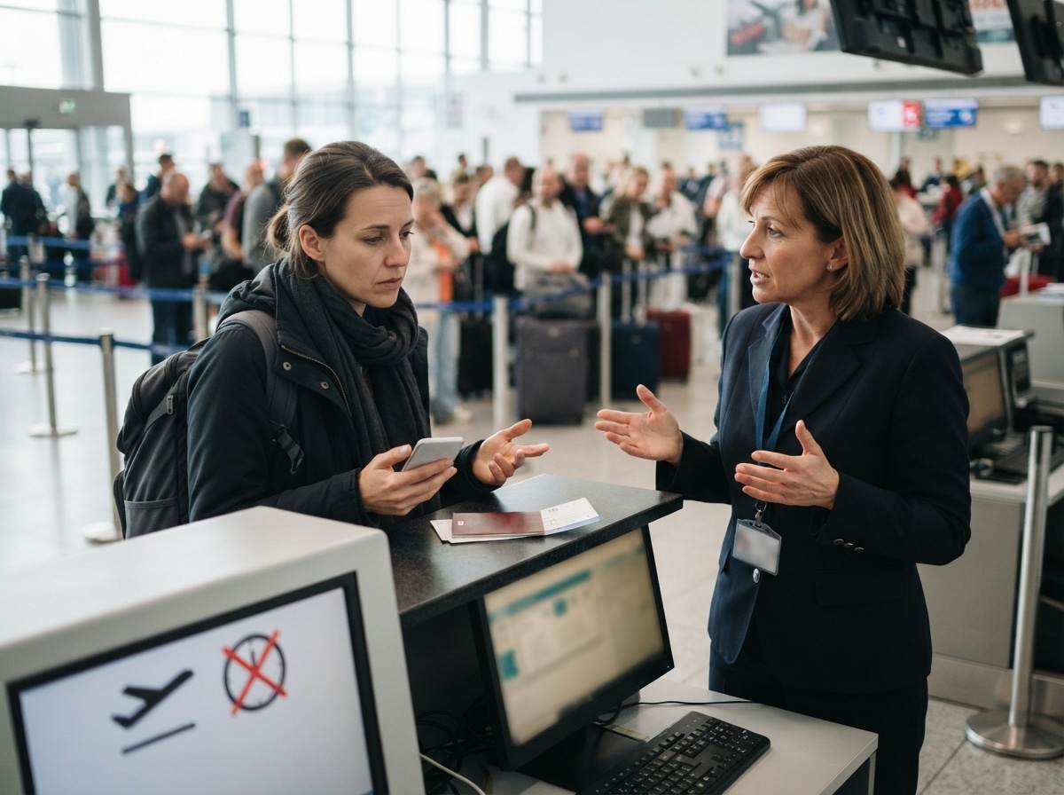 Flug annulliert Rechte
