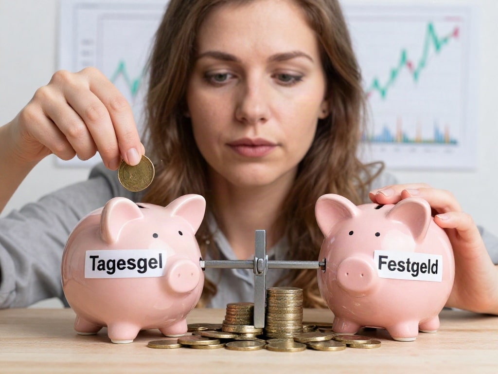 Tagesgeld oder Festgeld