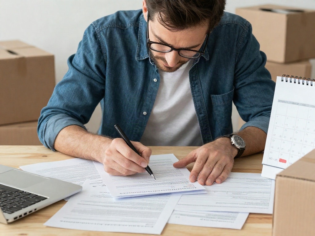 Umzug Checkliste