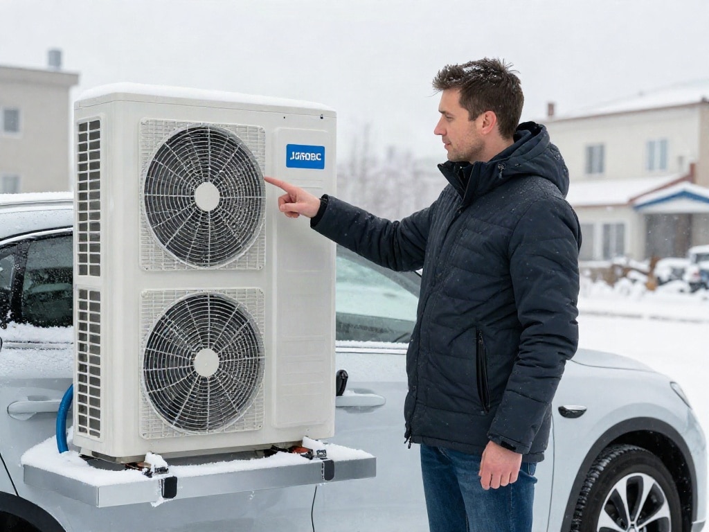 E Auto Wärmepumpe