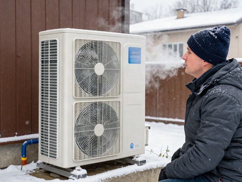 Wärmepumpe bei Minusgraden